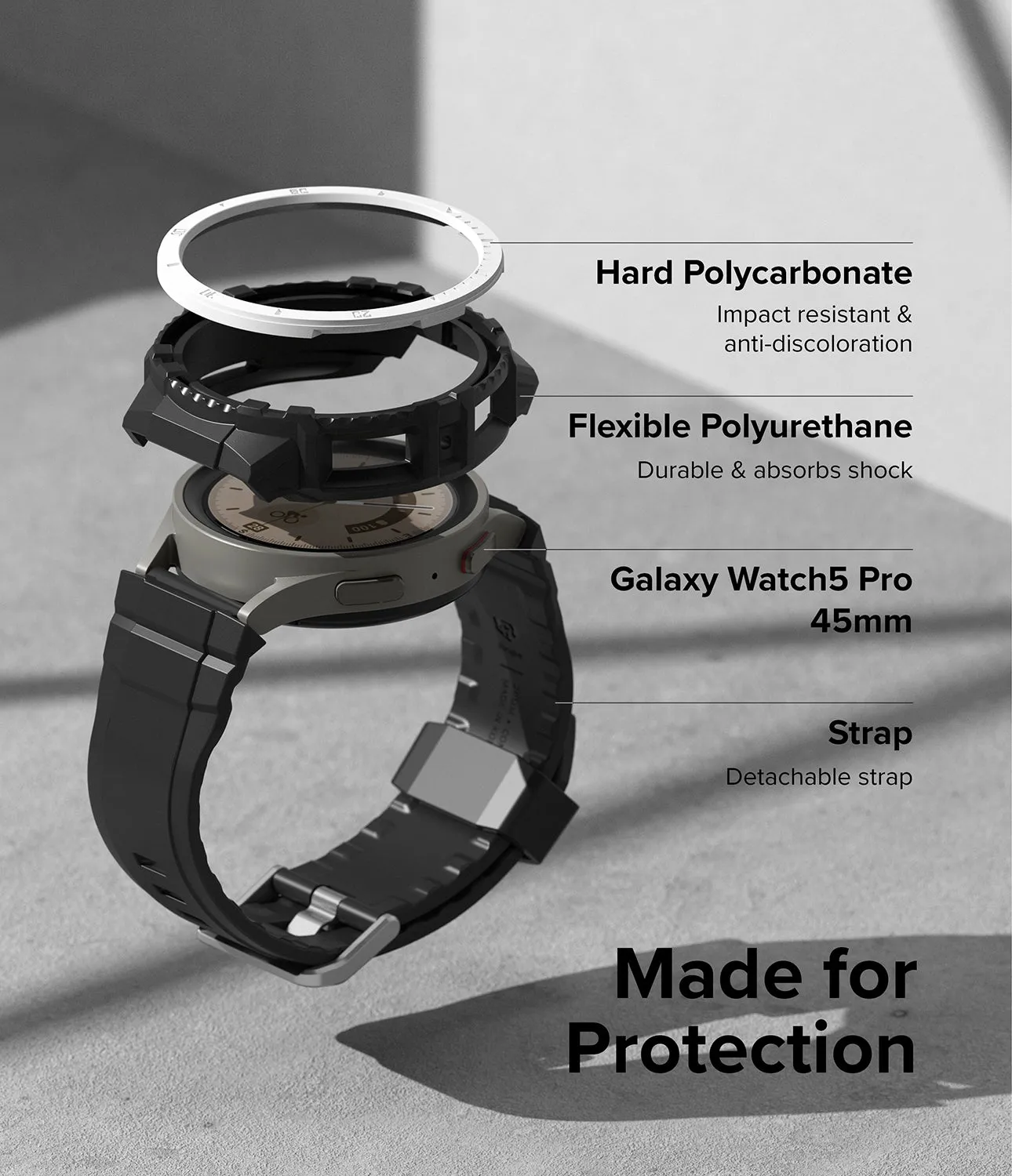 Galaxy Watch 5 Pro 45mm Case | Fusion-X