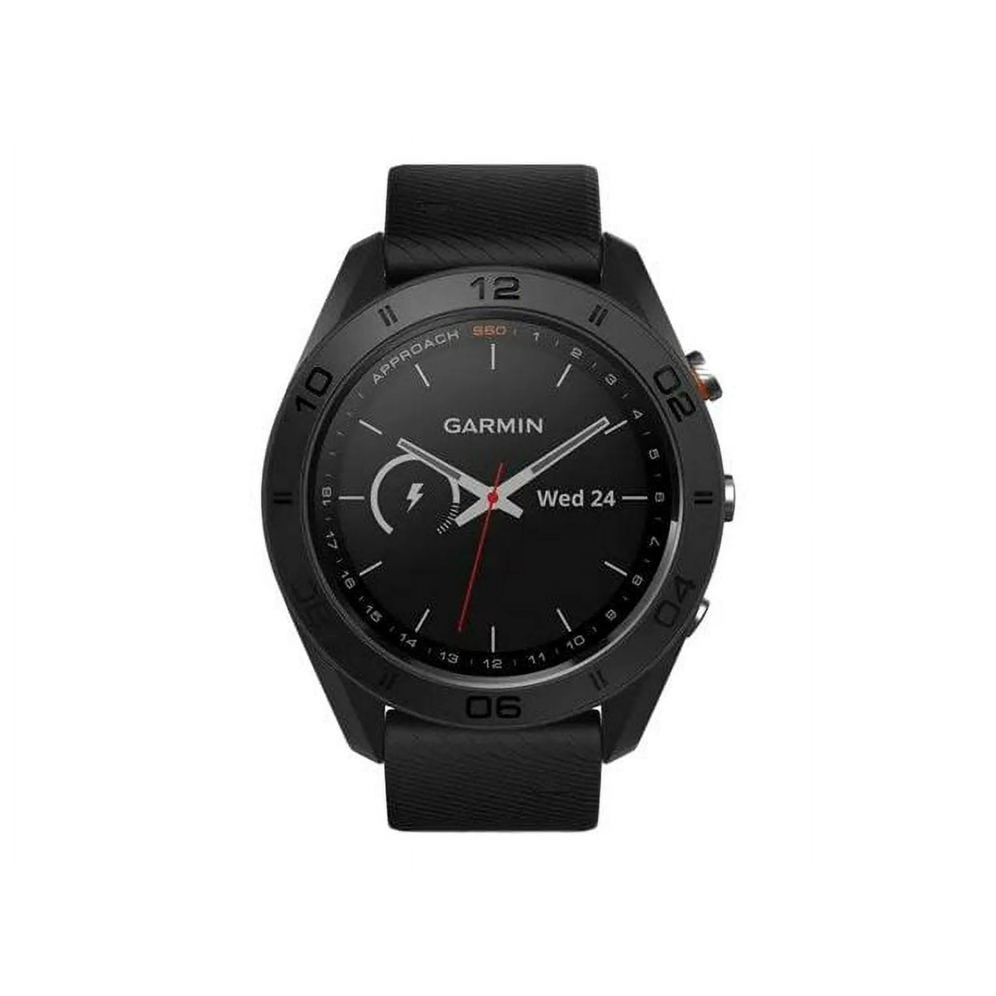 Garmin 010-N1702-00 Approach S60 Black Sport Watch w/Band - 1 GB - Bluetooth, ANT  - 1.83 oz