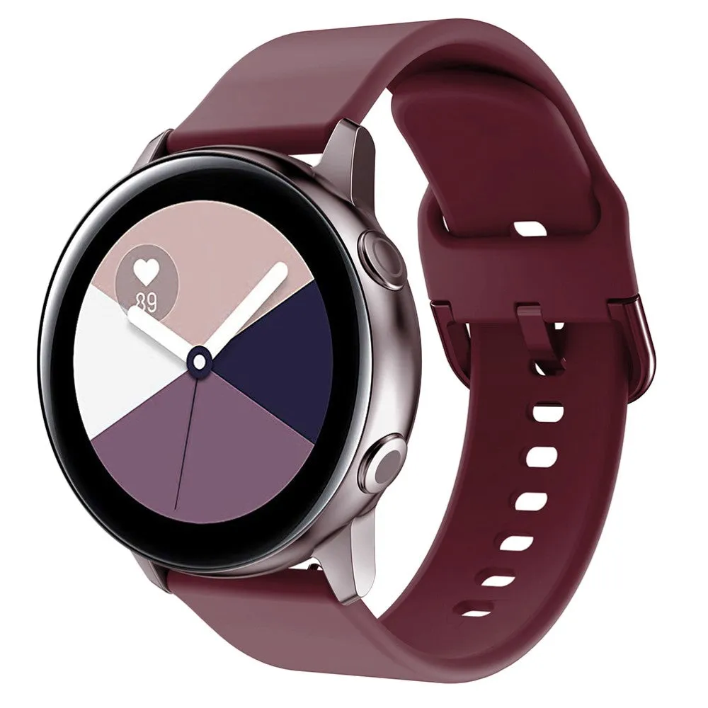 Garmin Approach S40 silicone sports bracelet with pin buckle (joint circumference: 155-195mm) - wine red