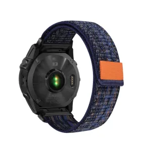 Garmin Descent MK2 Nylon Quickfit wristband (joint circumference: 160-220 mm) - Blue / Orange