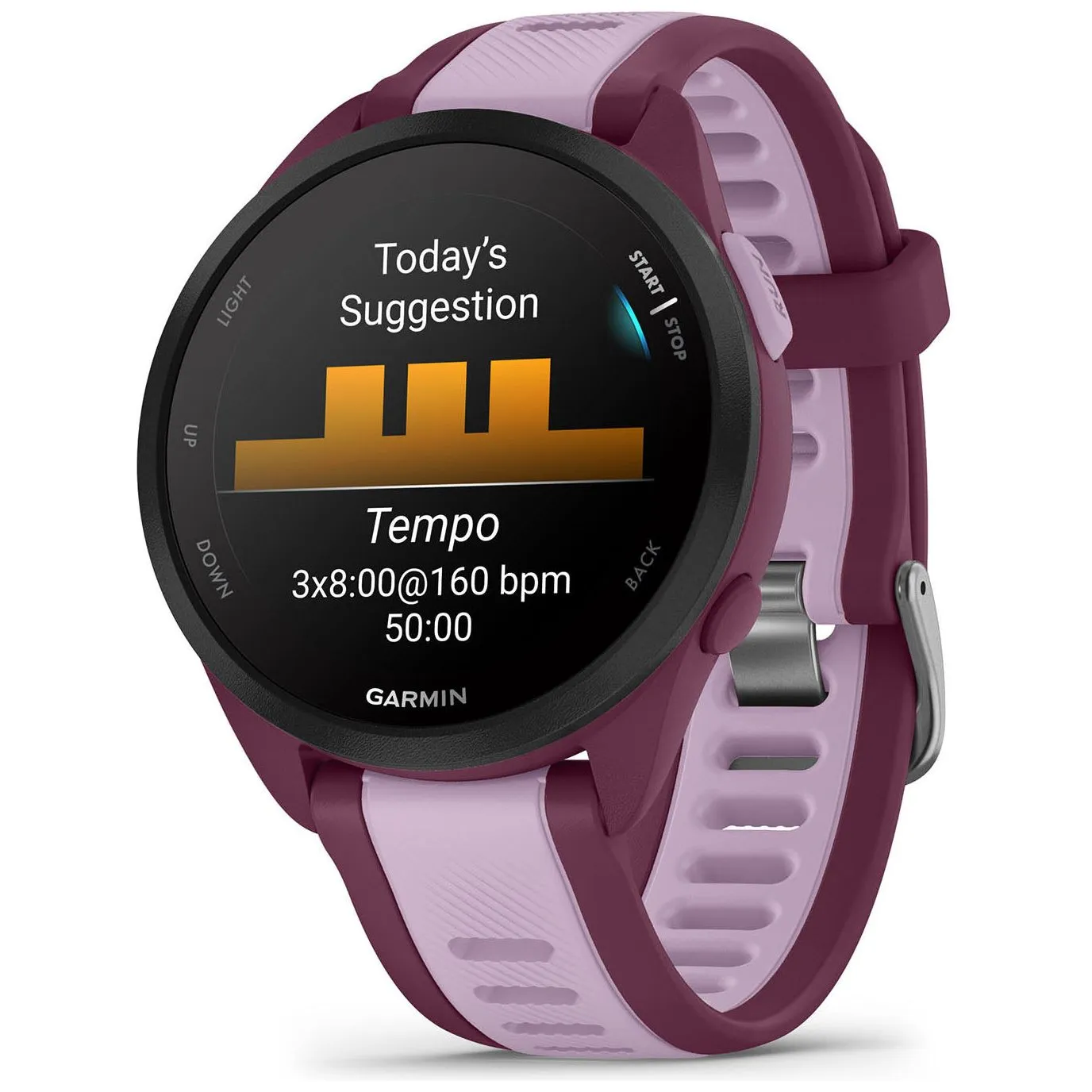 Garmin Forerunner 165 Music HRM With GPS Watch - Pink