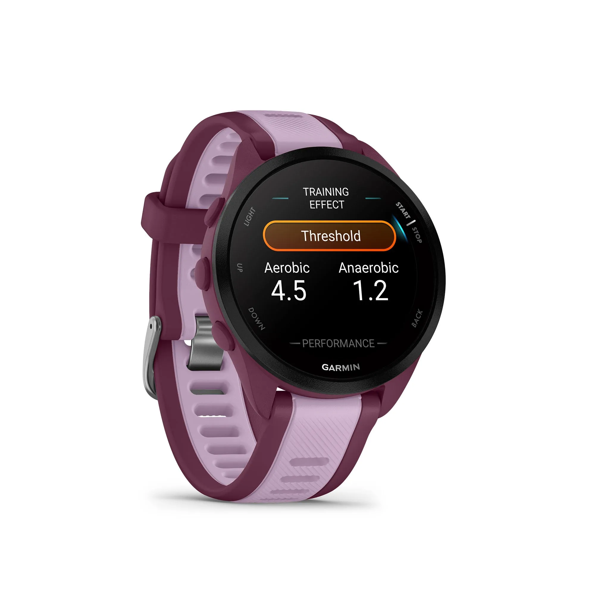 Garmin | Forerunner 165 Music Running Smartwatch - Berry/Lilac