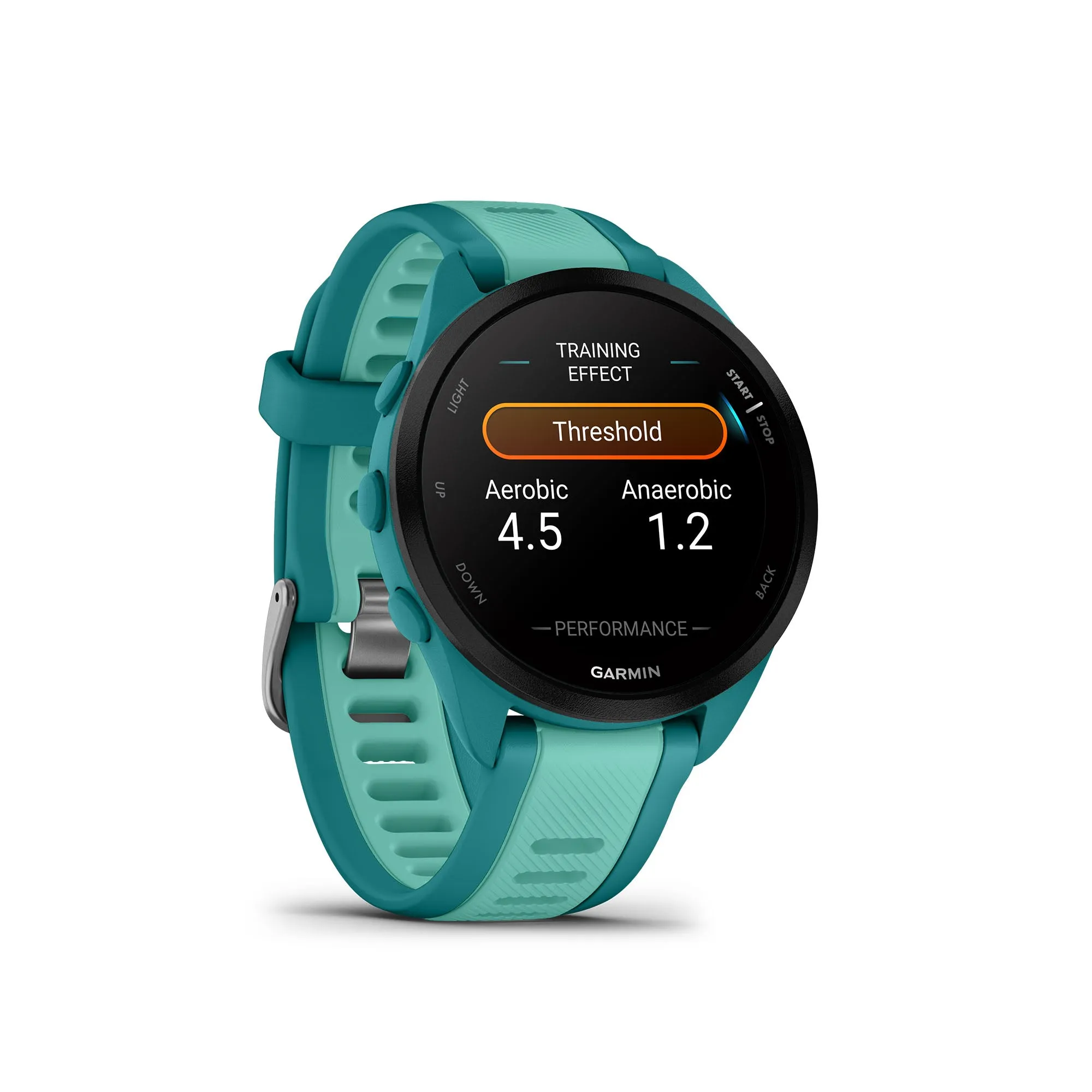 Garmin | Forerunner 165 Music Running Smartwatch - Turquoise/Aqua