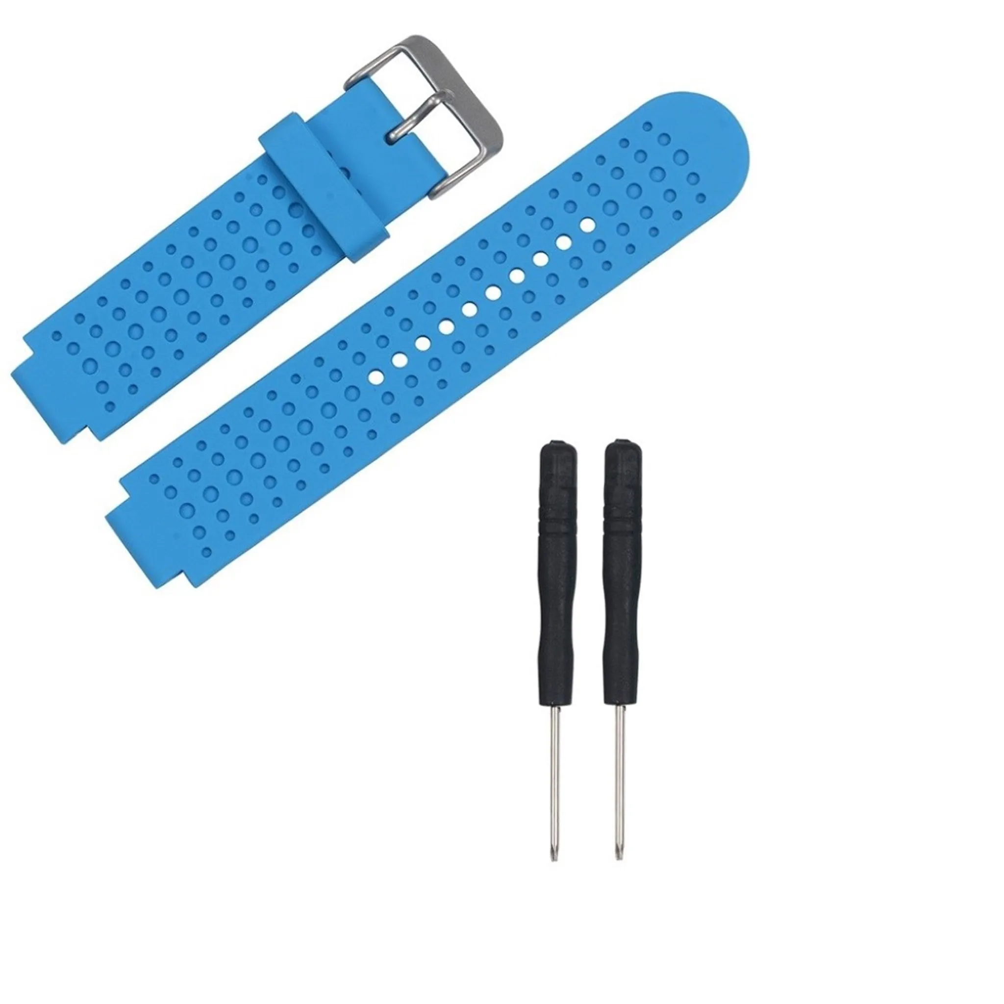 Garmin Forerunner 25 men soft silicone watchband - Blue