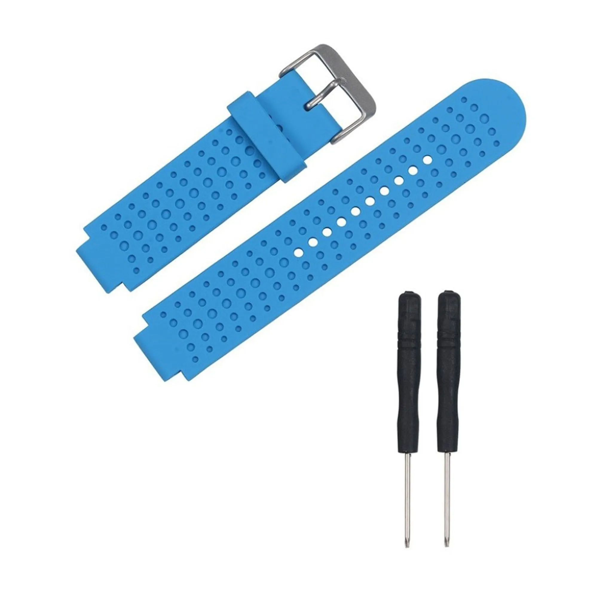 Garmin Forerunner 25 men soft silicone watchband - Blue