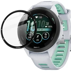 Garmin Forerunner 265S IMAK Beskyttelsesglas - Sort Kant