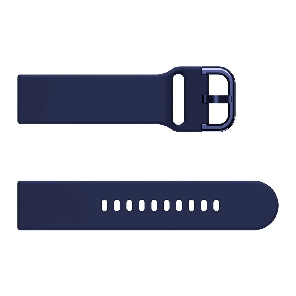 Garmin Forerunner 55 silicone sports bracelet with pin buckle (joint circumference: 155-195mm) - dark blue