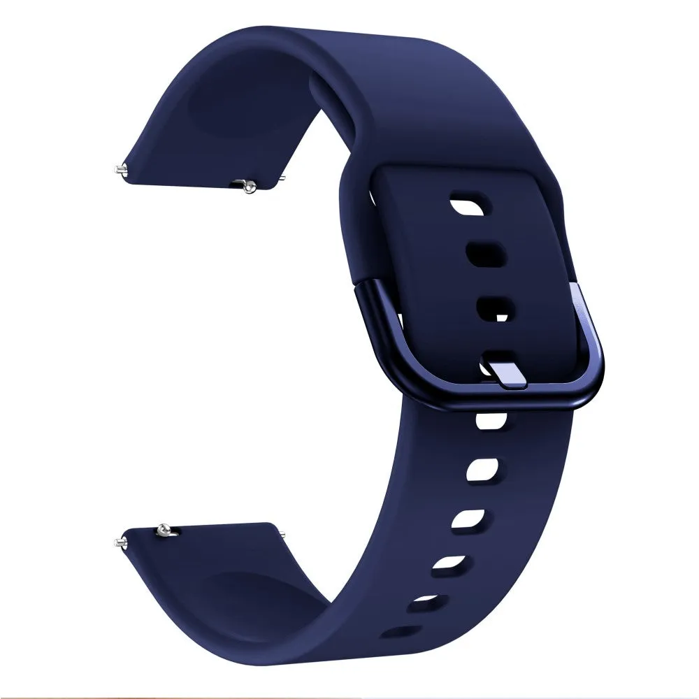 Garmin Forerunner 55 silicone sports bracelet with pin buckle (joint circumference: 155-195mm) - dark blue