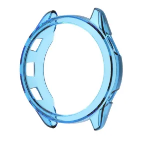 Garmin Forerunner 965 Transparent Fleksibelt Plastik Cover - Blå