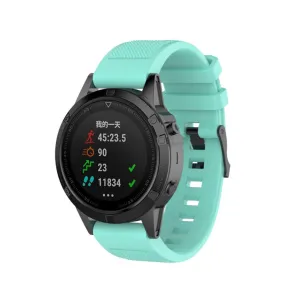 Garmin MARQ Captain silicone sports bracelet with 22mm quick release (170-220 mm) - Turquoise