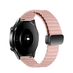 Garmin Venu 2 Plus synthetic leather wristband with magnetic clasp (joint circumference: 170-220mm) - Pink