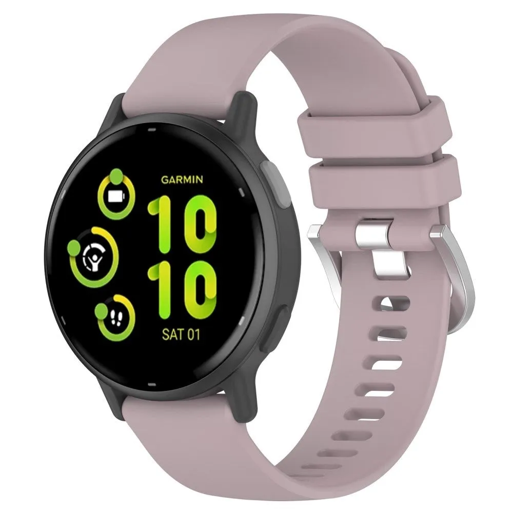 Garmin Vivoactive 5 Silikone Rem - Lilla