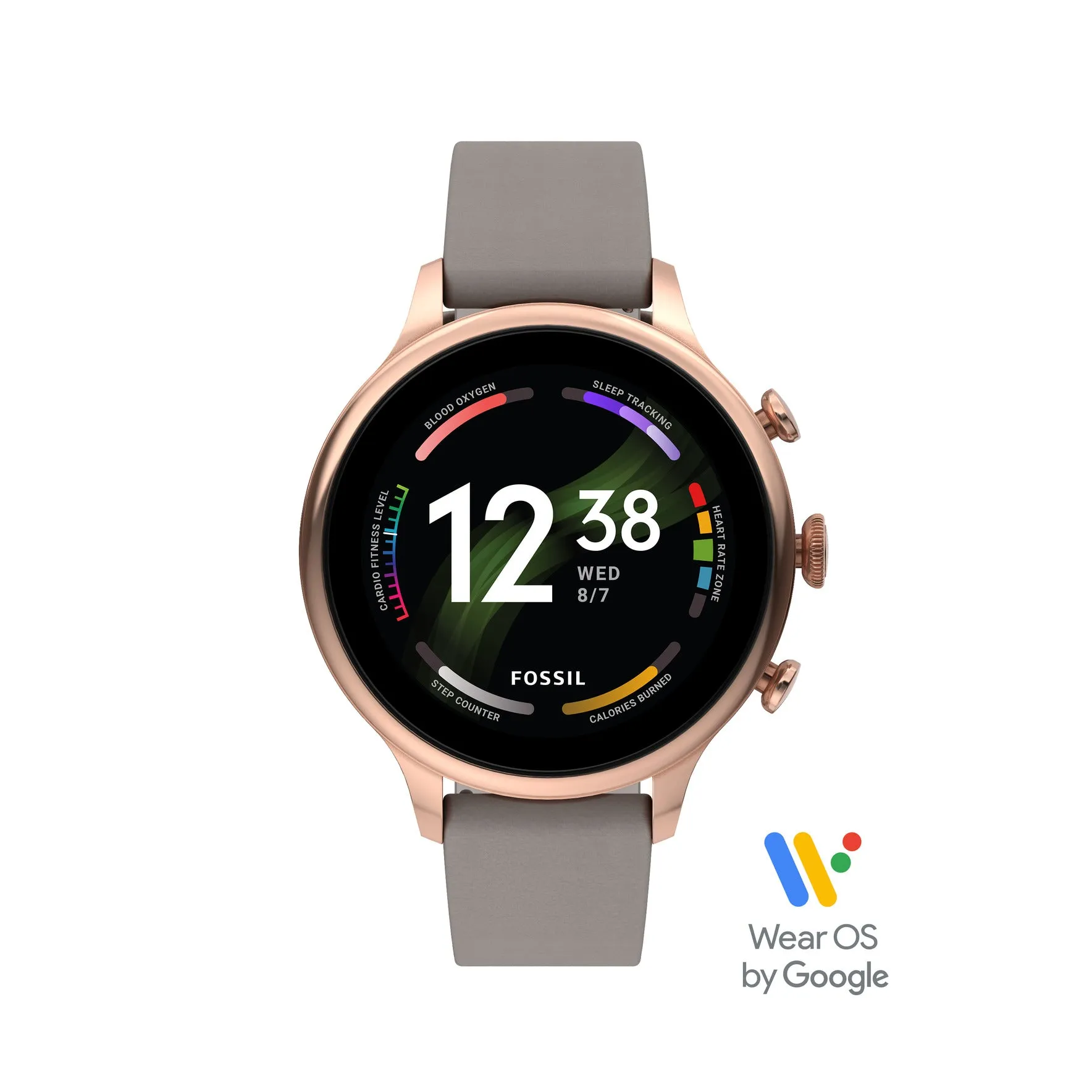 Gen 6 Smartwatch Gray Leather