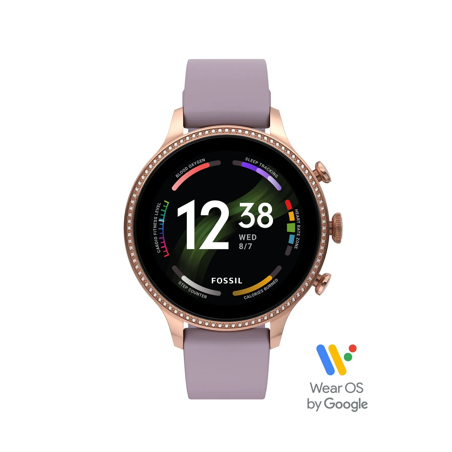 Gen 6 Smartwatch Purple Silicone FTW6080