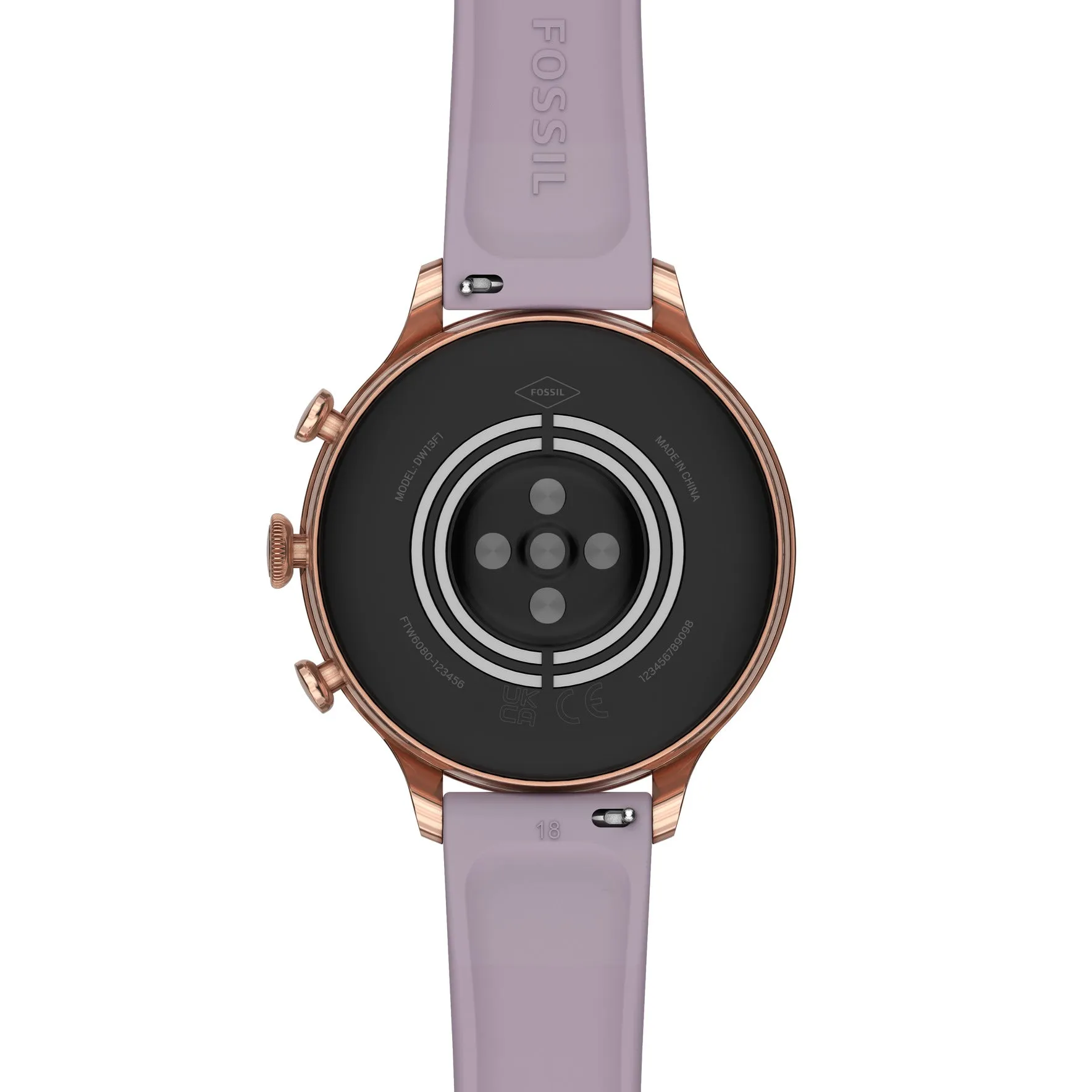 Gen 6 Smartwatch Purple Silicone FTW6080