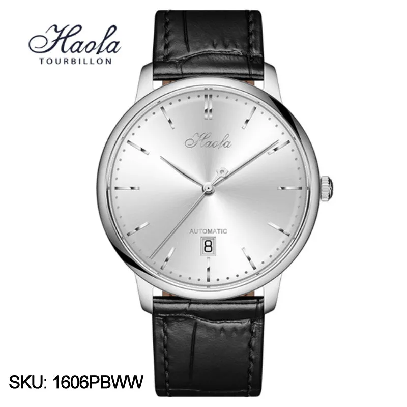 Haofa Automatic Movement Ultra-thin Calendar Watch 1606