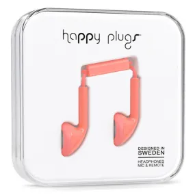 Happy Plugs Earbud (Coral)