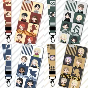 Harry Potter Gryffindor/Slytherin/Hufflepuff/Ravenclaw Cartoon Phone Case