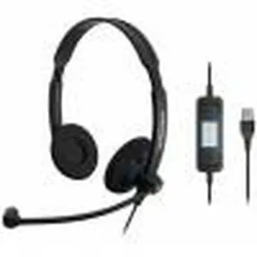 Headphones with Microphone Sennheiser 1000551 Black