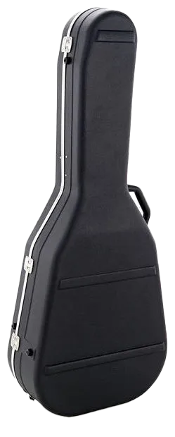 Hiscox STD-AC-B/S Standard Acoustic Guitar Case - Black/Silver