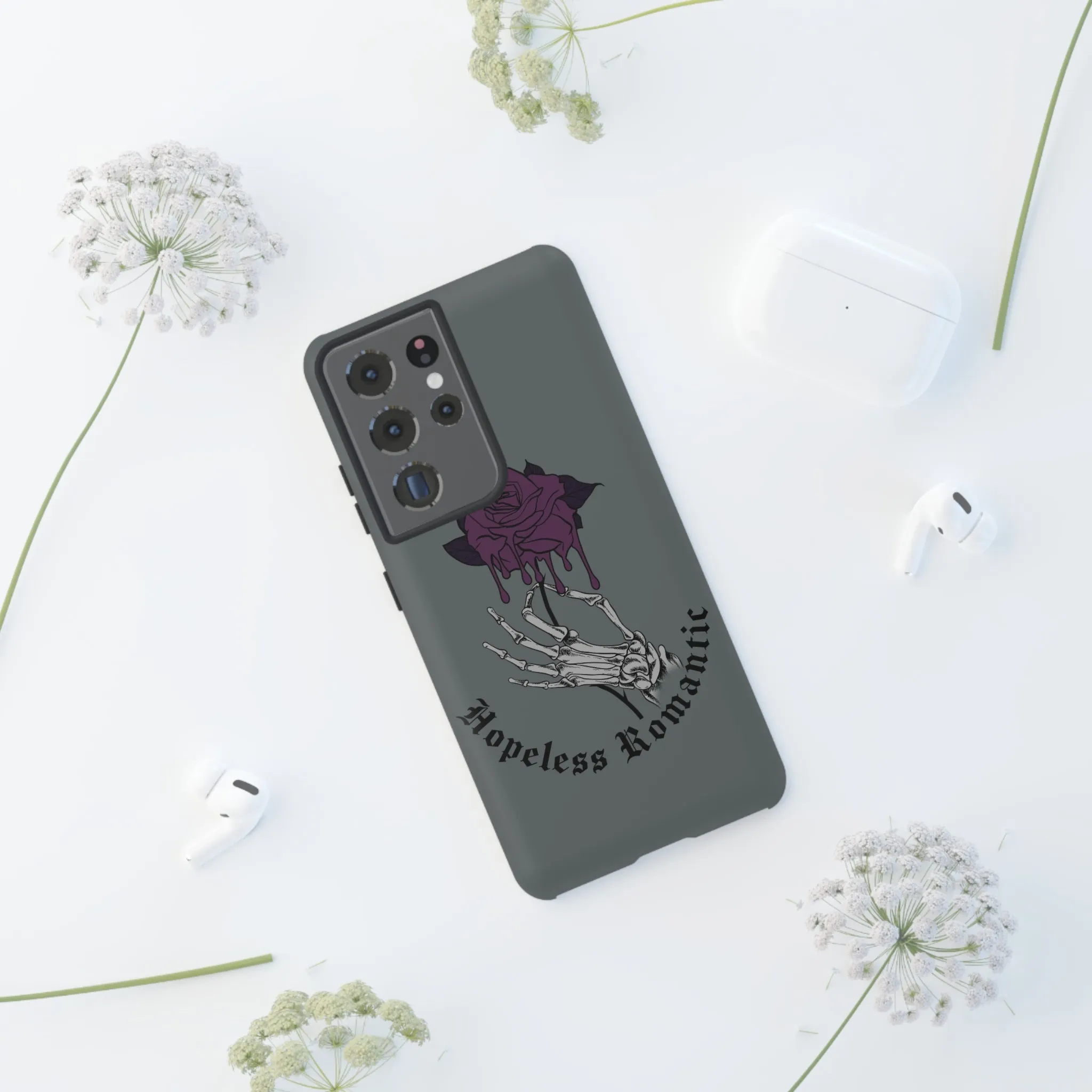 Hopeless Romantic Rose Tough Cases For Iphone, Samsung & Google