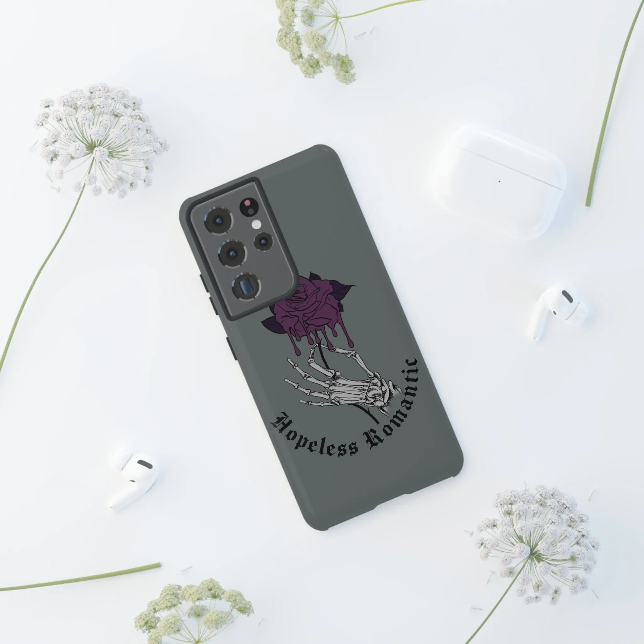 Hopeless Romantic Rose Tough Cases For Iphone, Samsung & Google