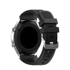 Huawei Watch 4 / 4 Pro / 3 / 3 Pro Replacement Sport Silicone Strap - Black