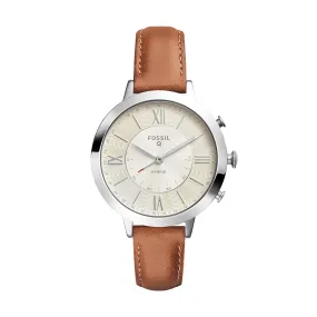 Hybrid Smartwatch Jacqueline Luggage Leather