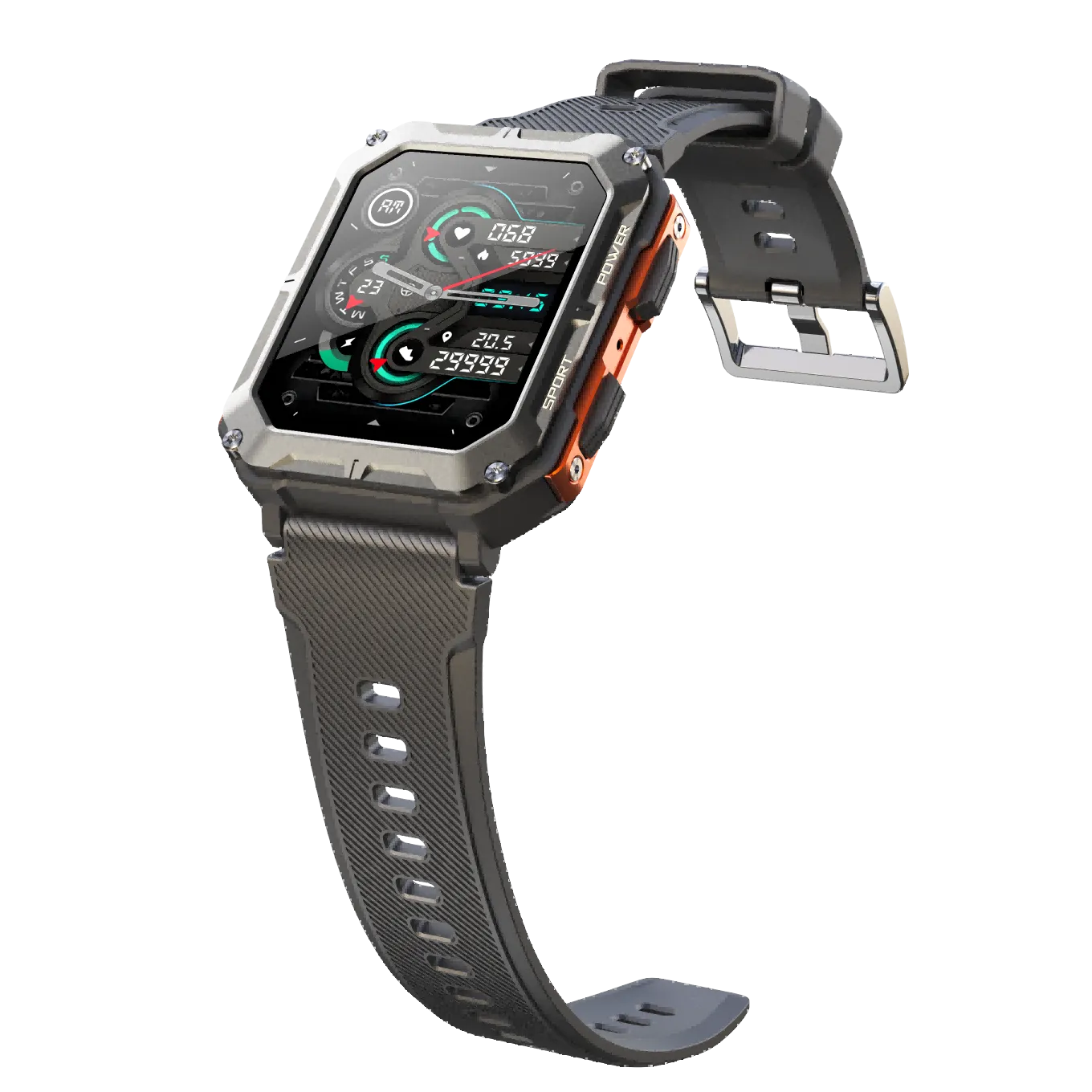 IP68 Rugged Sport Smartwatch W18C820PRO