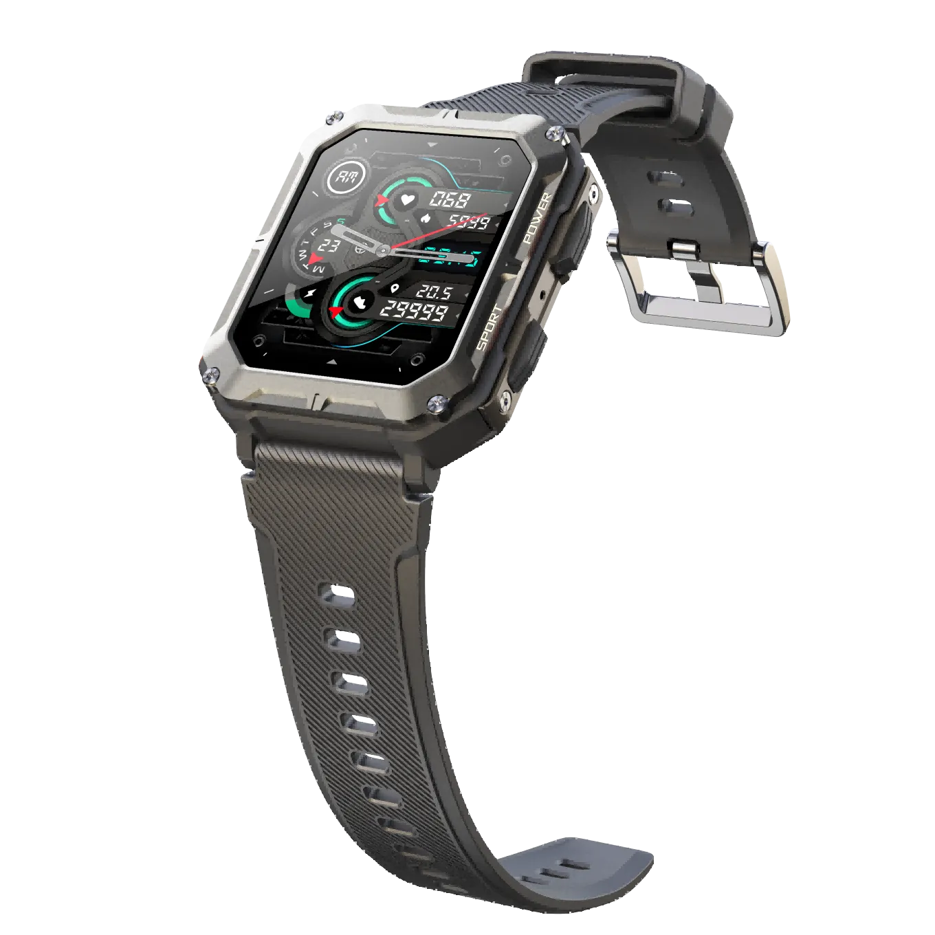 IP68 Rugged Sport Smartwatch W18C820PRO