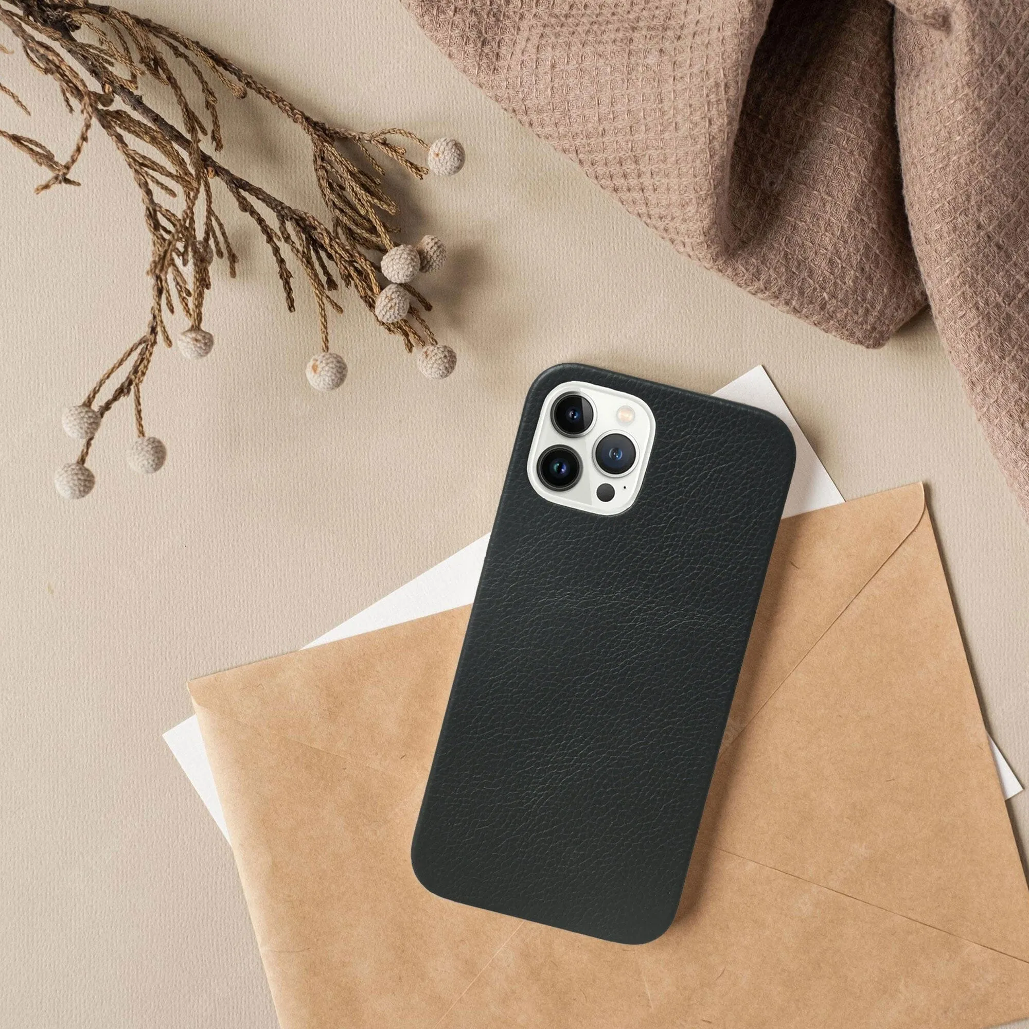 iPhone 12 Leather Case