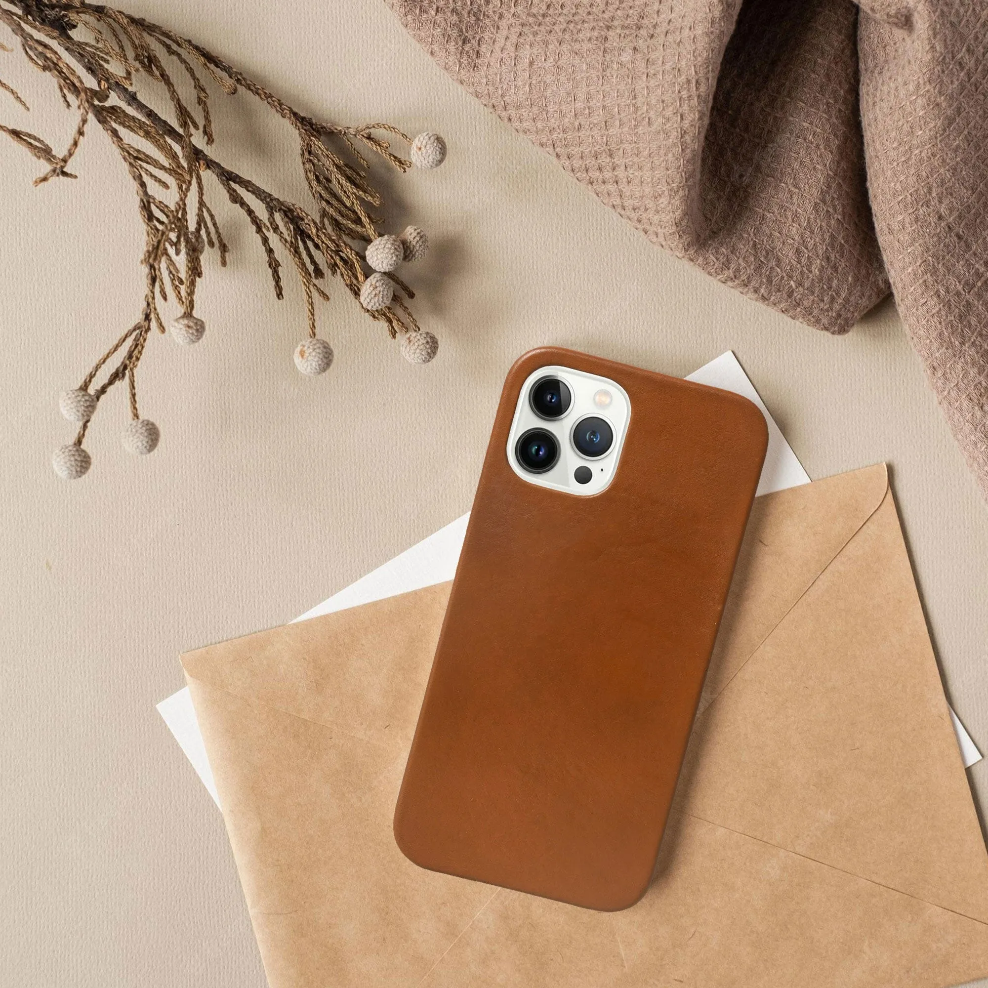 iPhone 12 Leather Case