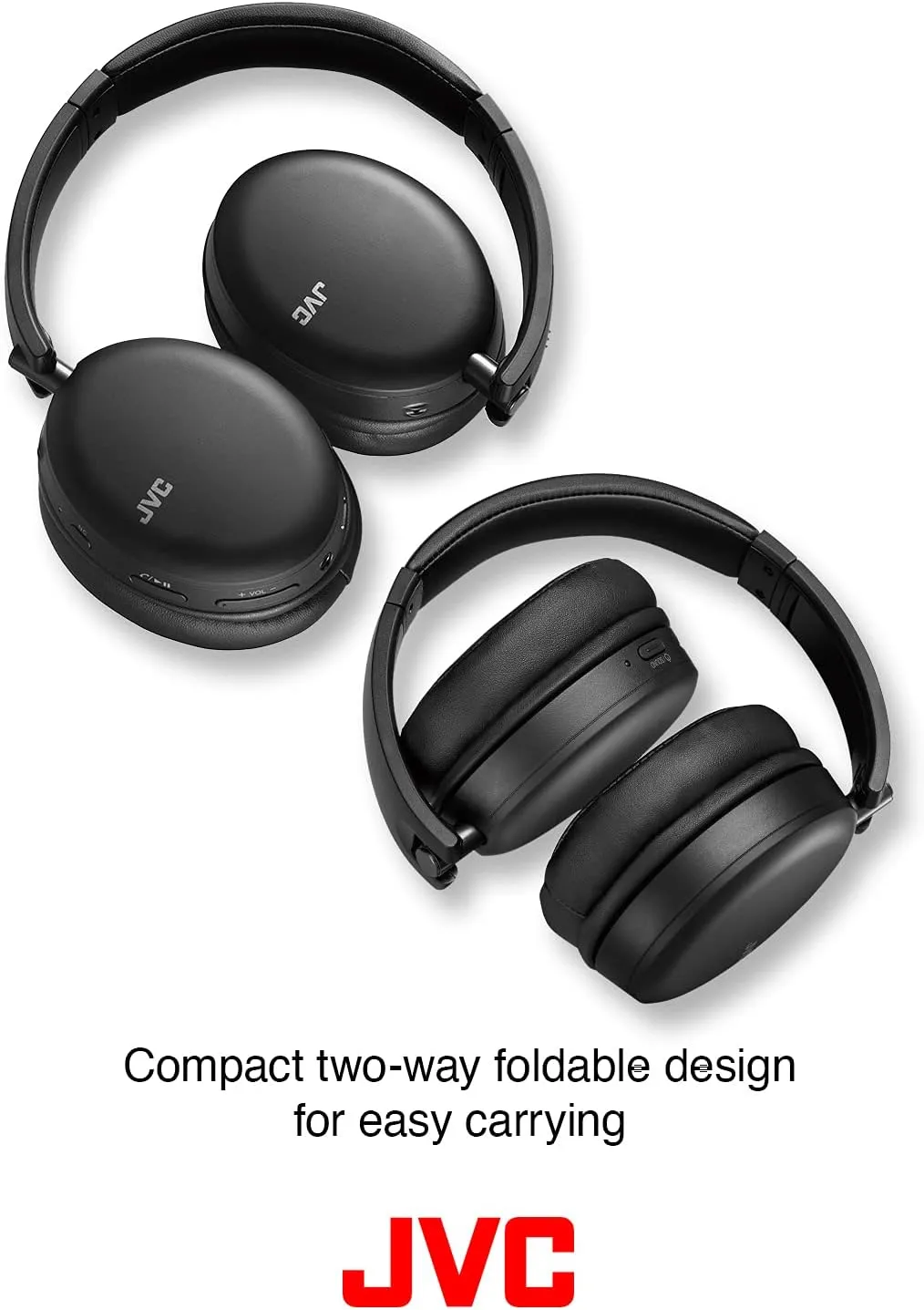 JVC Wireless Bluetooth Headphones with Active Noise Cancelling