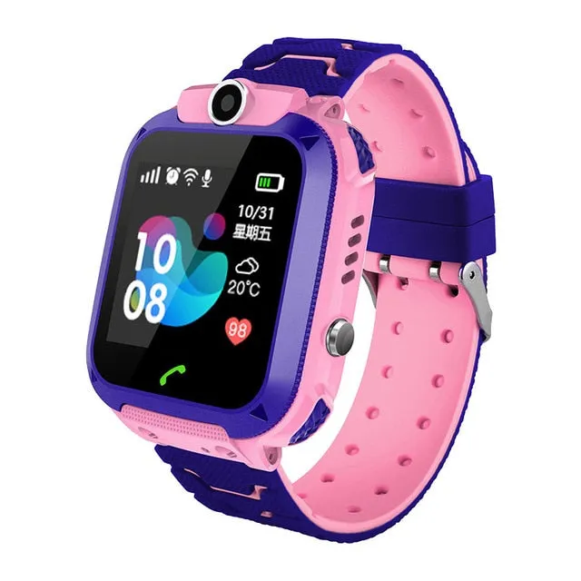 Kid SmartWatches Watch for Children Call Location Finder Locator Tracker Anti Lost Monitor Box