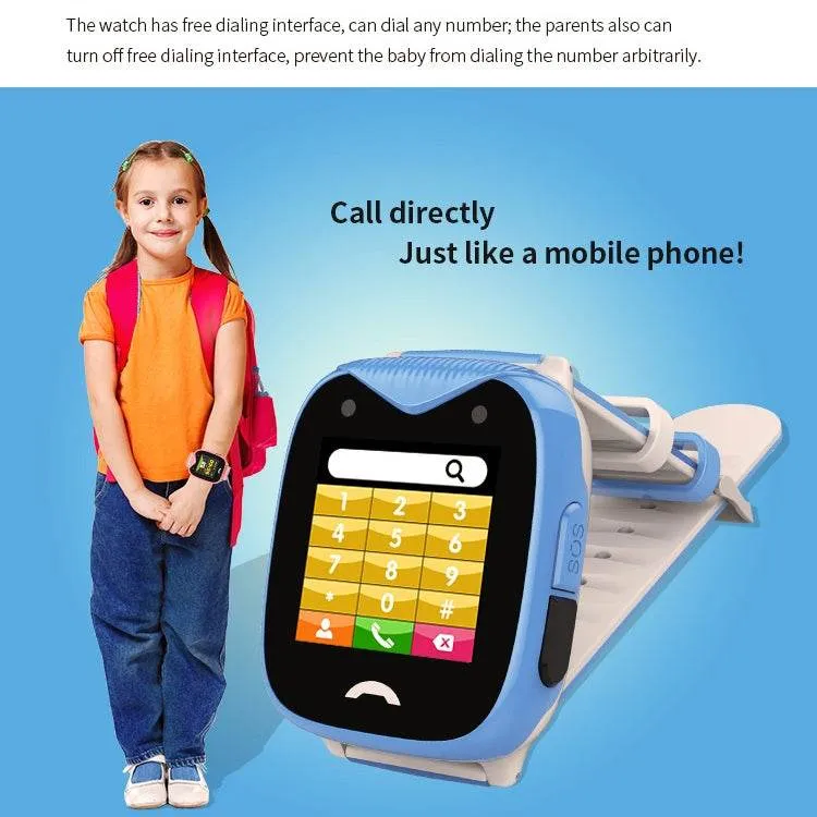 Kids' GPS Smartwatch with Clear Calls and Waterproof Features