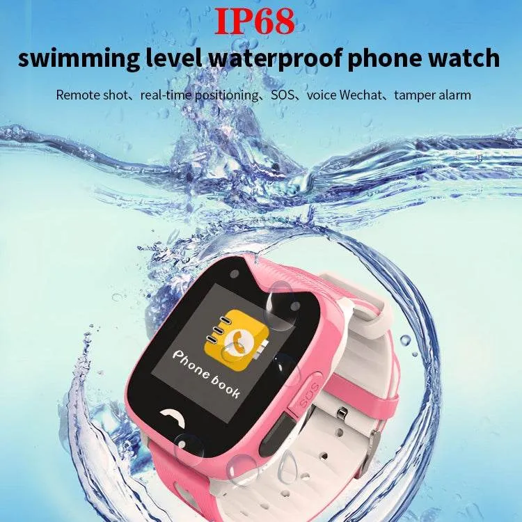 Kids' GPS Smartwatch with Clear Calls and Waterproof Features