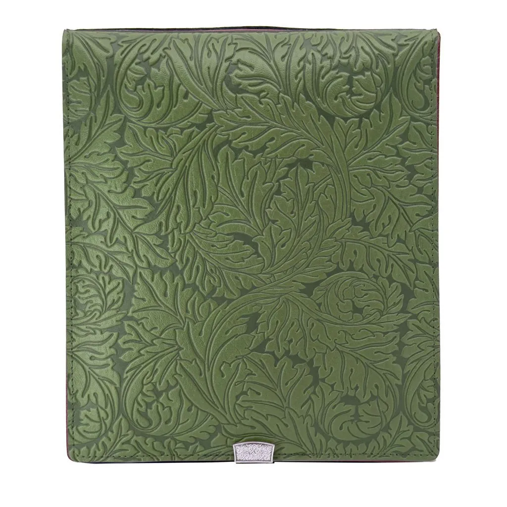 Leather Kindle Scribe Cover, Acanthus Leaf