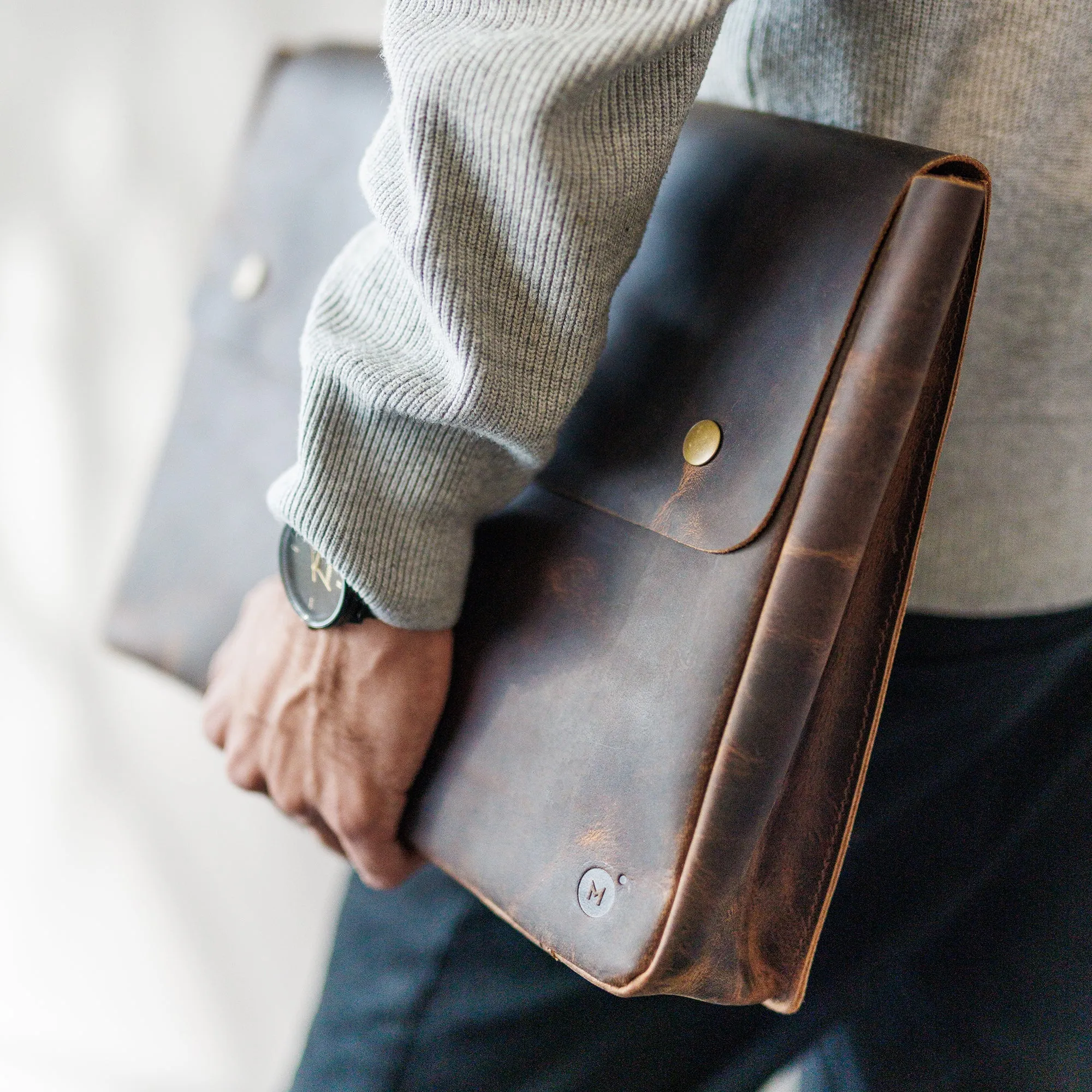 Leather Laptop Case