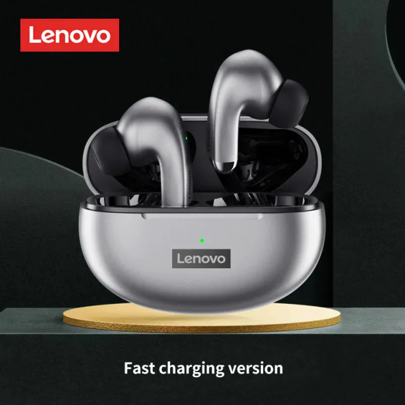 Lenovo LP5 Wireless Bluetooth Earbuds Hifi Music Earphone with Mic Headphones Sports