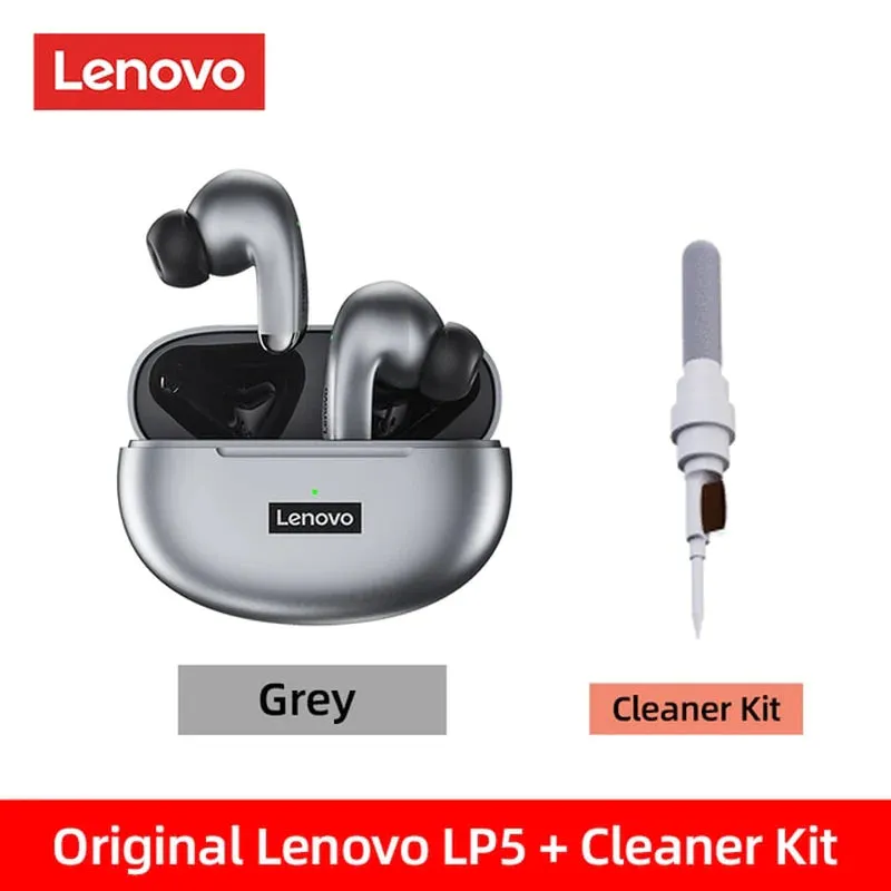 Lenovo LP5 Wireless Bluetooth Earbuds Hifi Music Earphone with Mic Headphones Sports