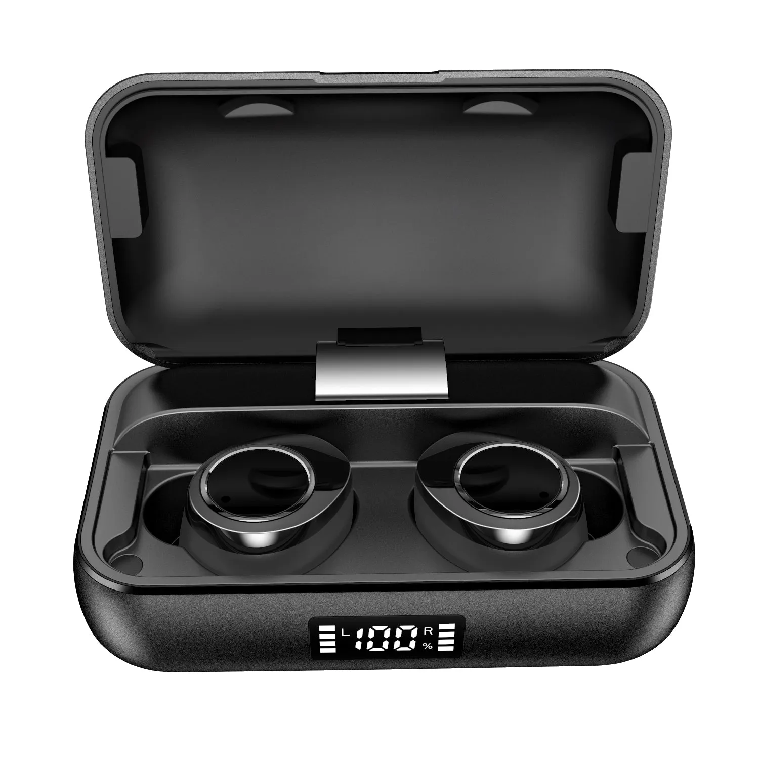 Lexuma XBud-X True Wireless In-Ear Waterproof Earbuds with 2600 mAh Metal Charging Case [Bluetooth 5.0]