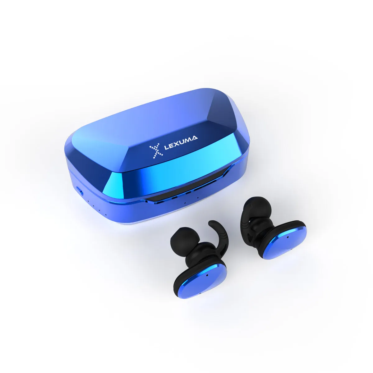 Lexuma XBud2 True Wireless In-Ear Bluetooth IP56 Sports Earbuds [With Charging Case]