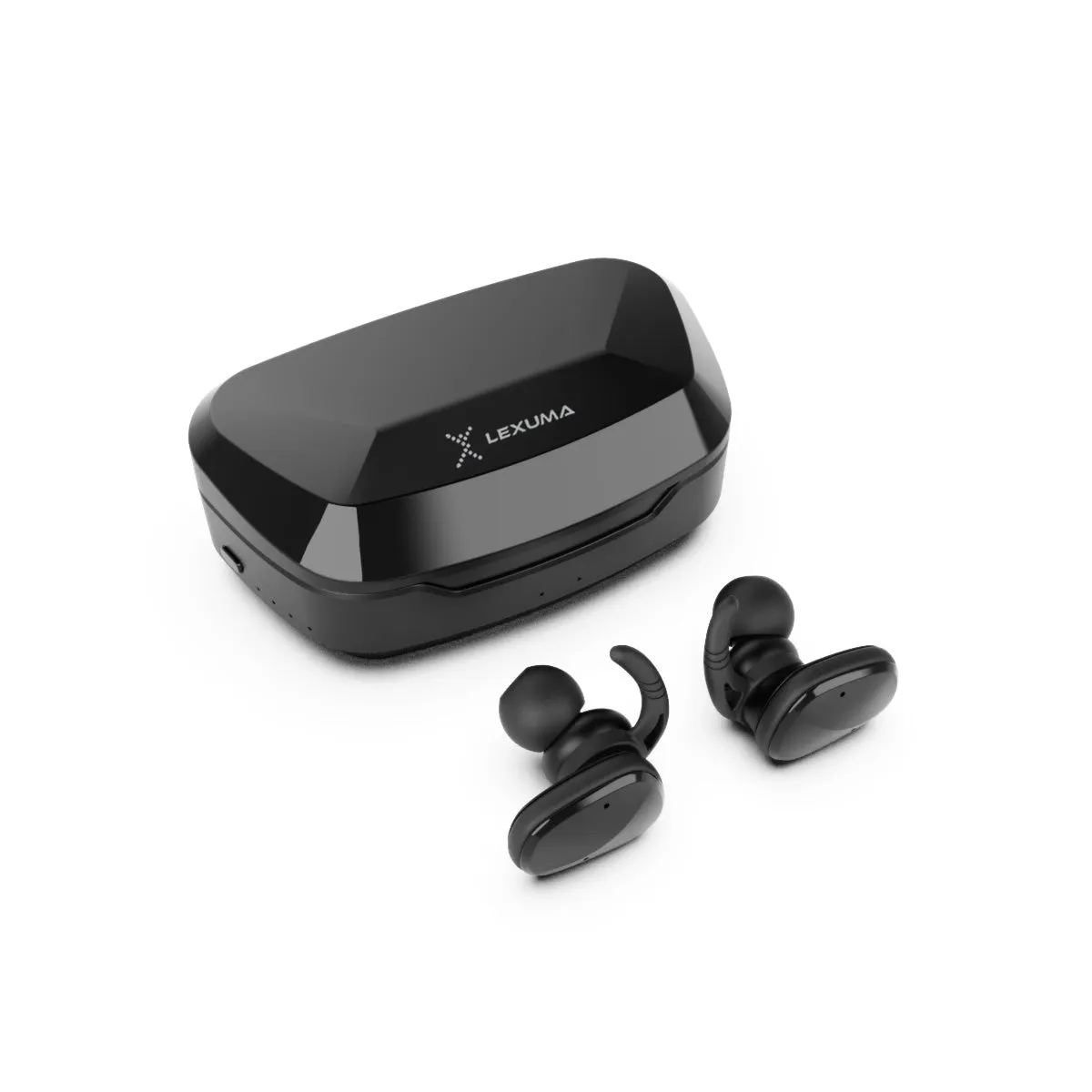 Lexuma XBud2 True Wireless In-Ear Bluetooth IP56 Sports Earbuds [With Charging Case]