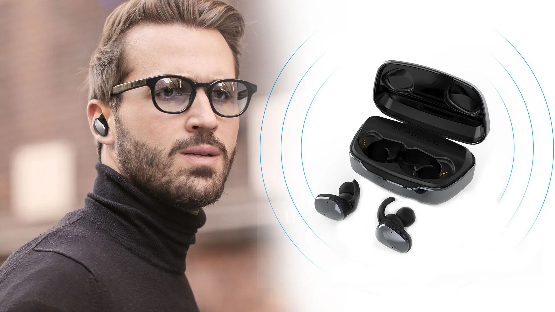 Lexuma XBud2 True Wireless In-Ear Bluetooth IP56 Sports Earbuds [With Charging Case]