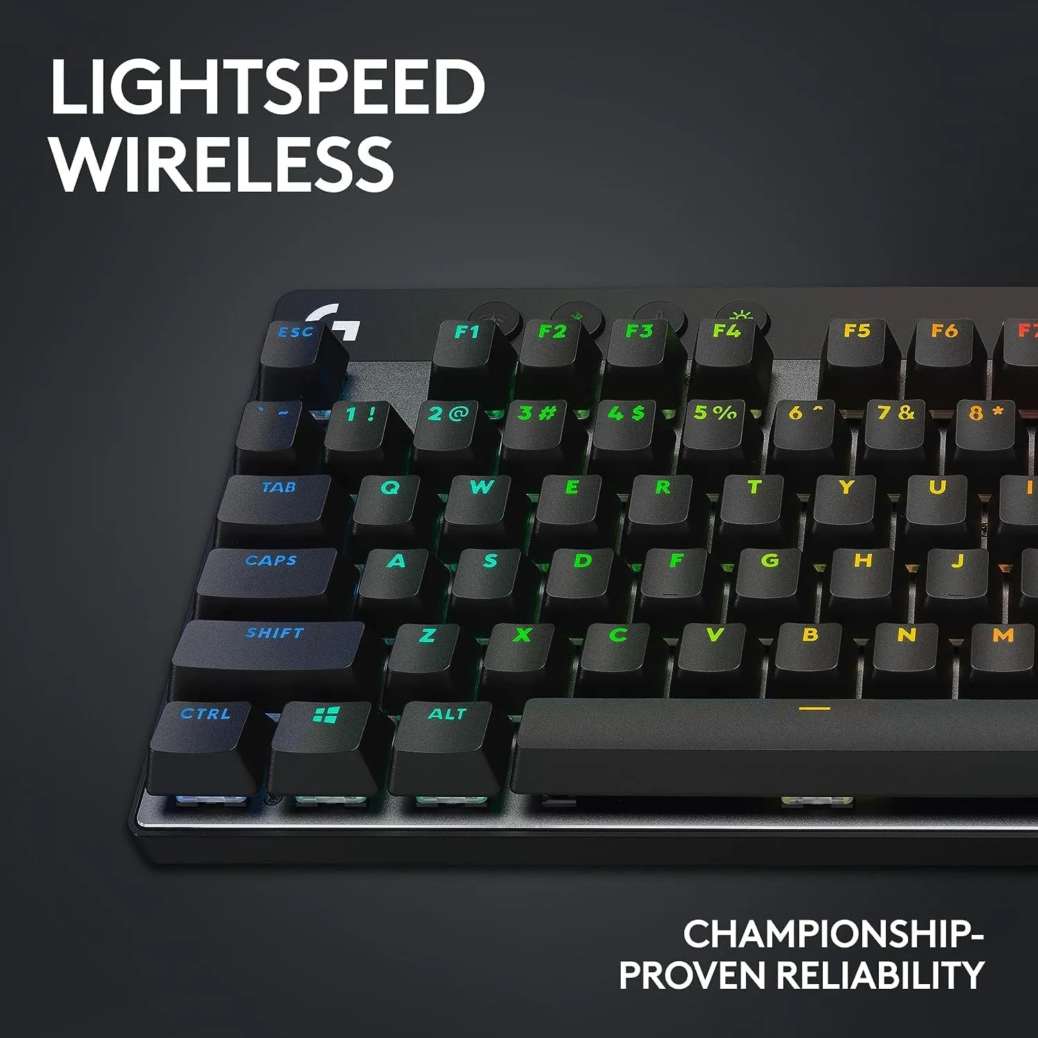 Logitech G PRO X TKL Lightspeed 無線機械電競鍵盤 (觸感茶軸) - Black 黑色 920-012137 原裝行貨