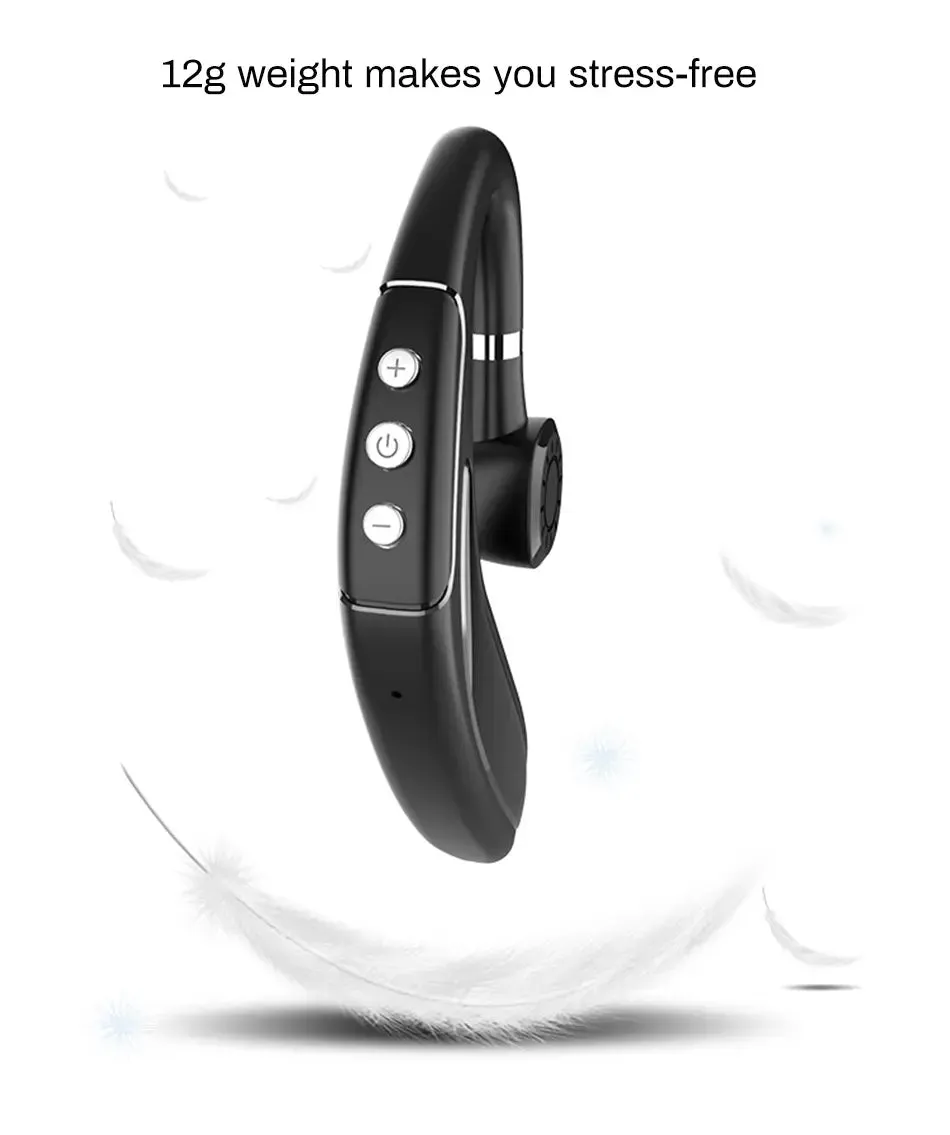 Long Standby Handsfree Wireless Bluetooth 5.0 Headset -Bluetooth Headset