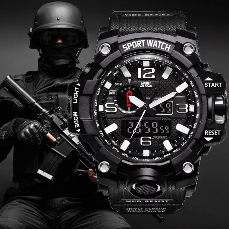 Losida New G Style Shock Men Military Display Wristwatch Fashion Digital Sport Watch Chronograph Alarm Waterproof Quartz Watches