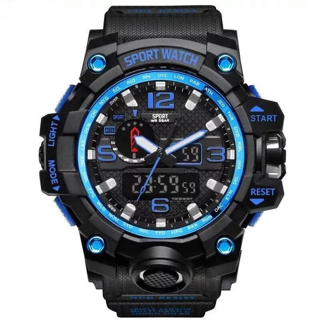 Losida New G Style Shock Men Military Display Wristwatch Fashion Digital Sport Watch Chronograph Alarm Waterproof Quartz Watches