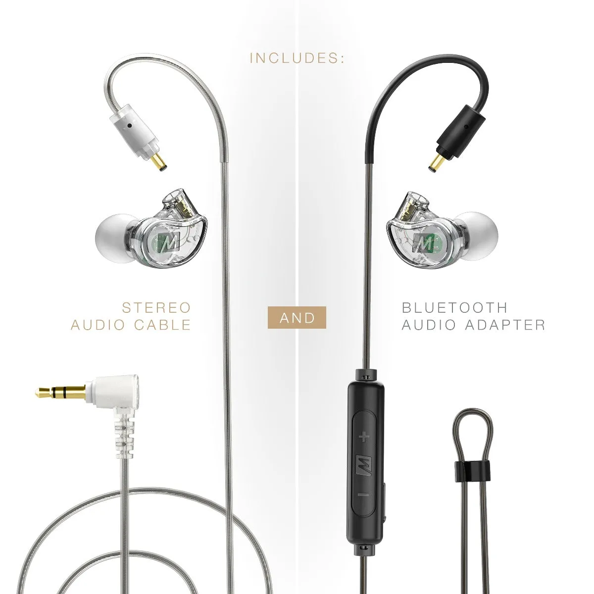 M6 PRO Musicians’ In-Ear Monitors: Wired   Wireless Combo Pack