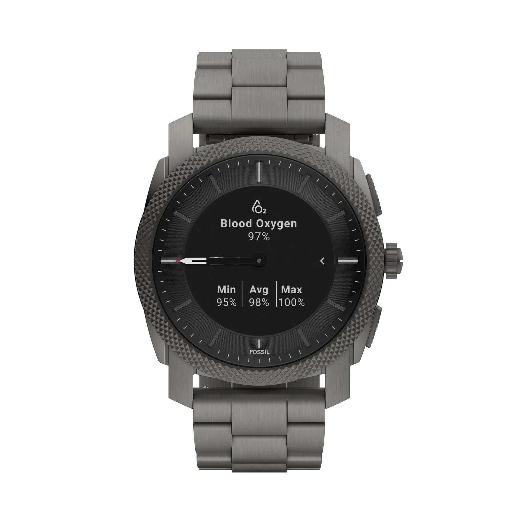 Machine Gen 6 Hybrid Smartwatch Smoke Stainless Steel